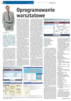 Oprogramowanie warsztatowe Nr 12 2014