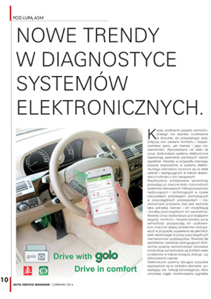 Nowe trendy w diagnostyce systemów elektronicznych Nr 6 2014